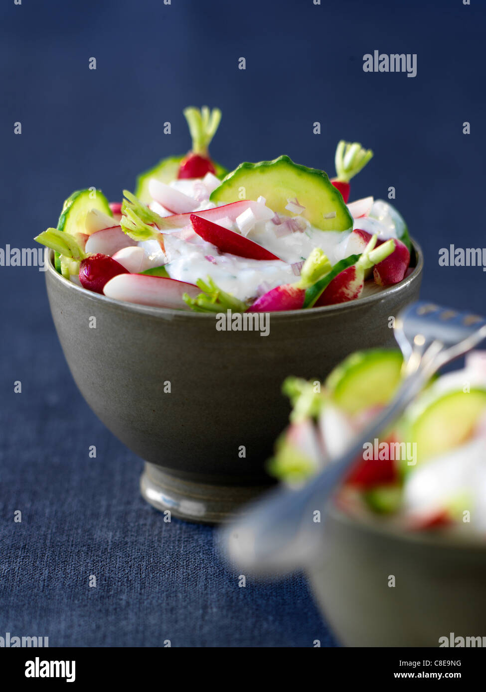 Knackigen Salat Stockfoto