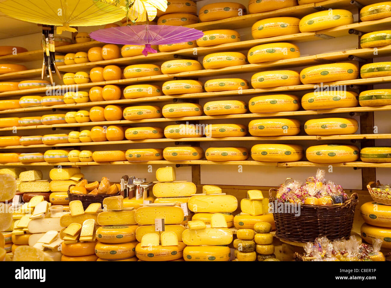 Käse-Shop, Alkmaar, Holland Stockfotografie - Alamy