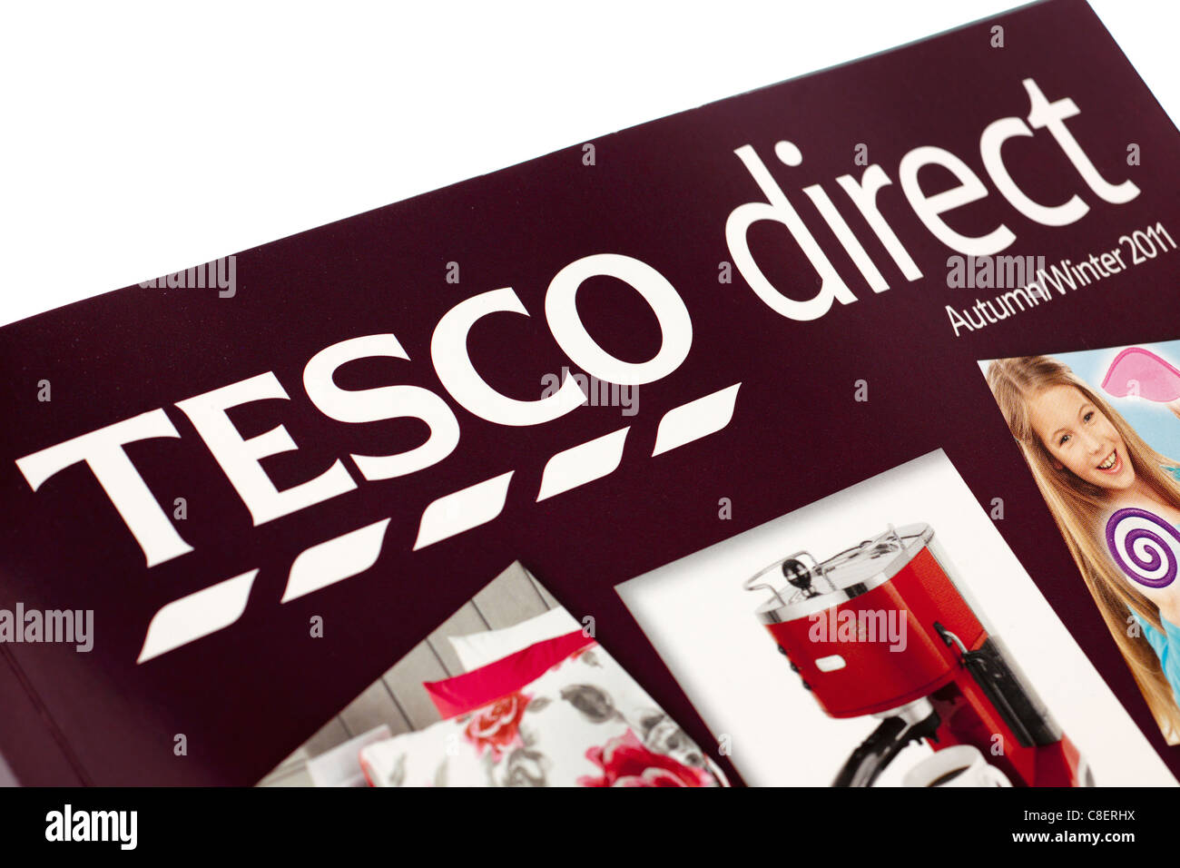 Tesco Direct Katalog Herbst Winter 2011 Stockfoto
