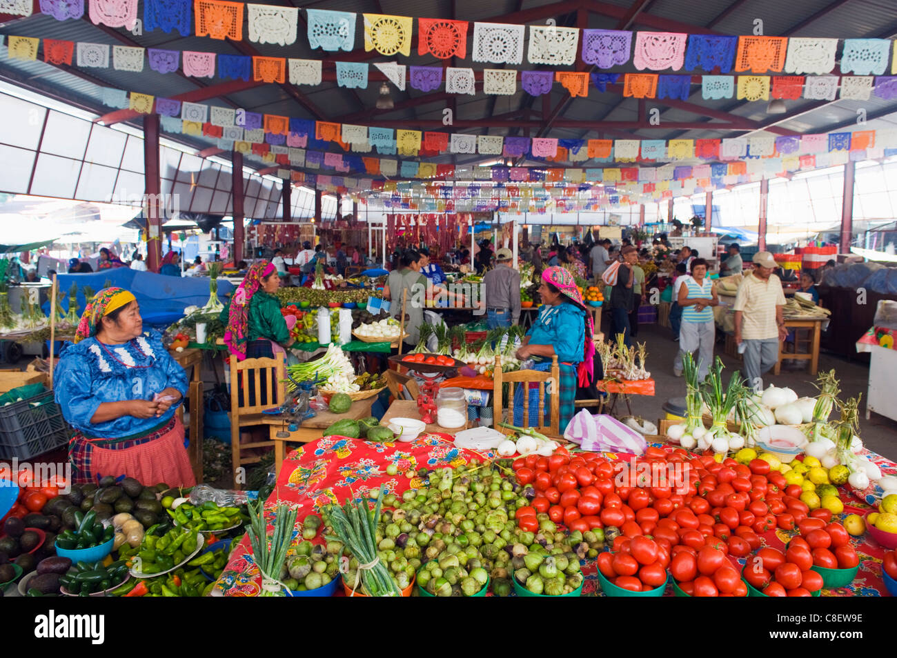 Tlacolula Sonntagsmarkt, Bundesstaat Oaxaca, Mexiko Stockfoto
