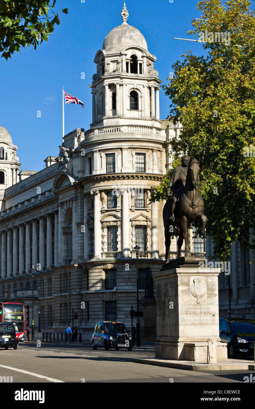 Earl Haig Memorial, Whitehall, London - England Stockfoto