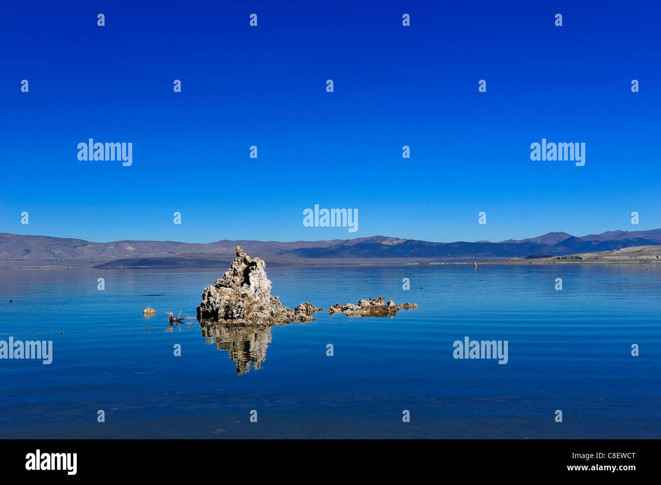 Mono Lake, South Tufa, in der Nähe von Lee Vining, California, USA, USA, Amerika, See, Formationen, Skulptur Stockfoto