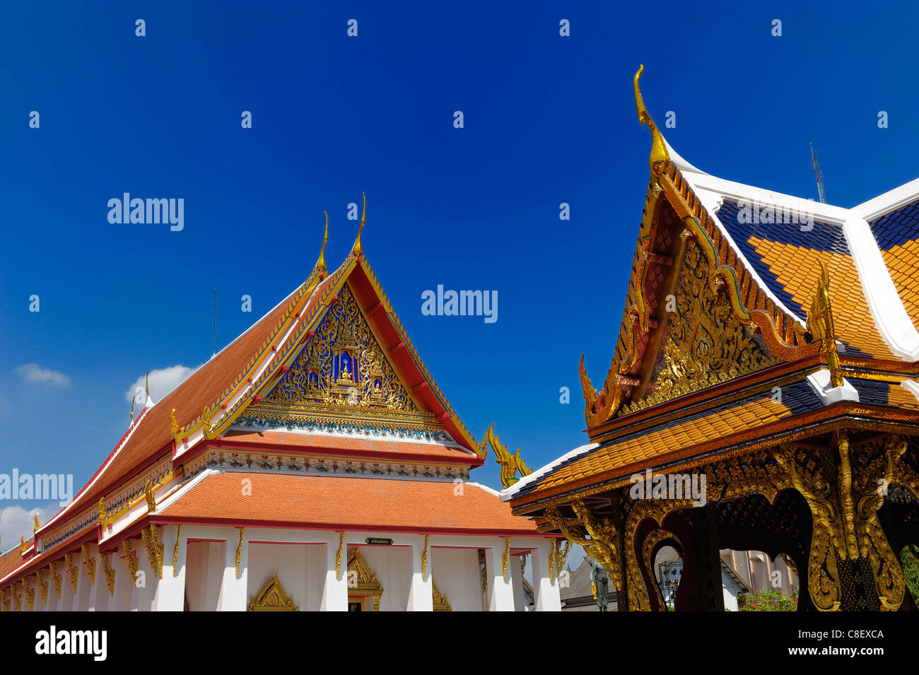 Kapelle, Religion, National Museum, altes, Stadt, Stadt, Bangkok, Thailand, Asien Stockfoto