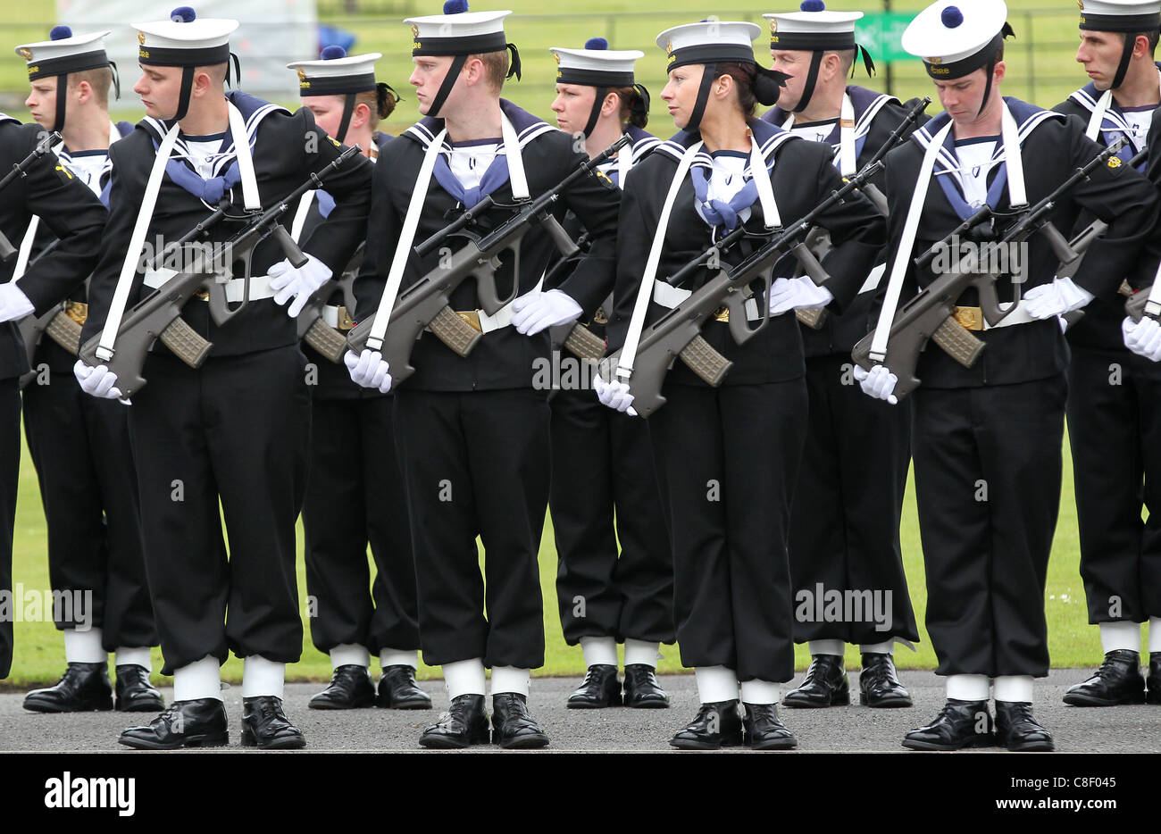 Irische Armee Stockfoto