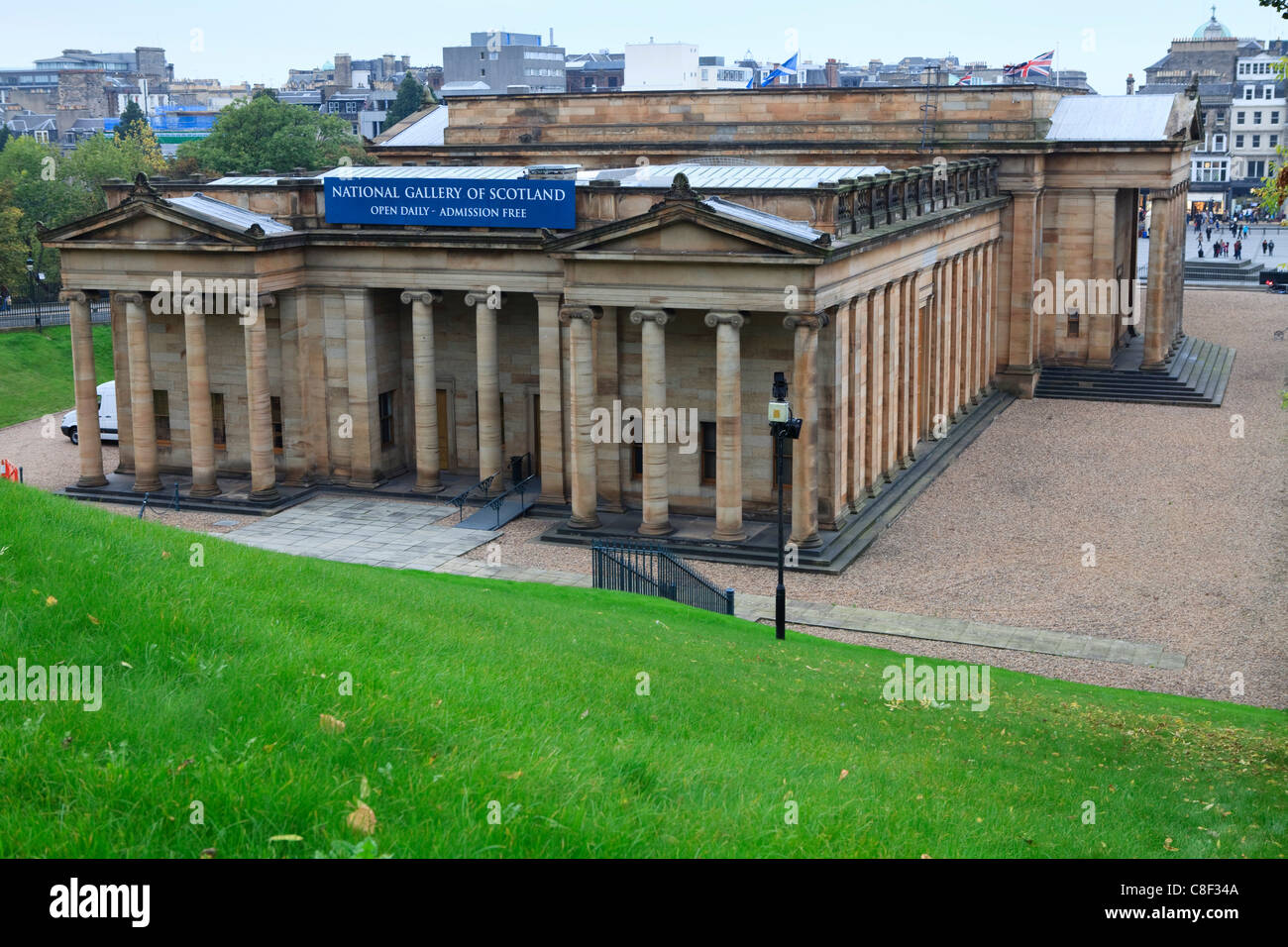 Hügel, National Gallery of Scotland, Edinburgh, Schottland, Vereinigtes Königreich Stockfoto