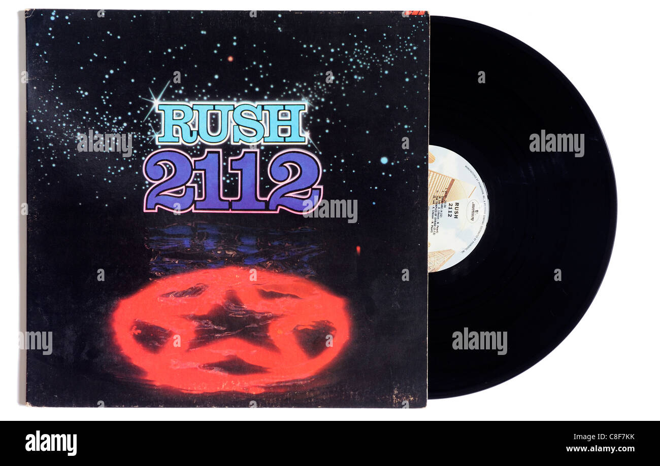 Rush 2112 Album Stockfoto
