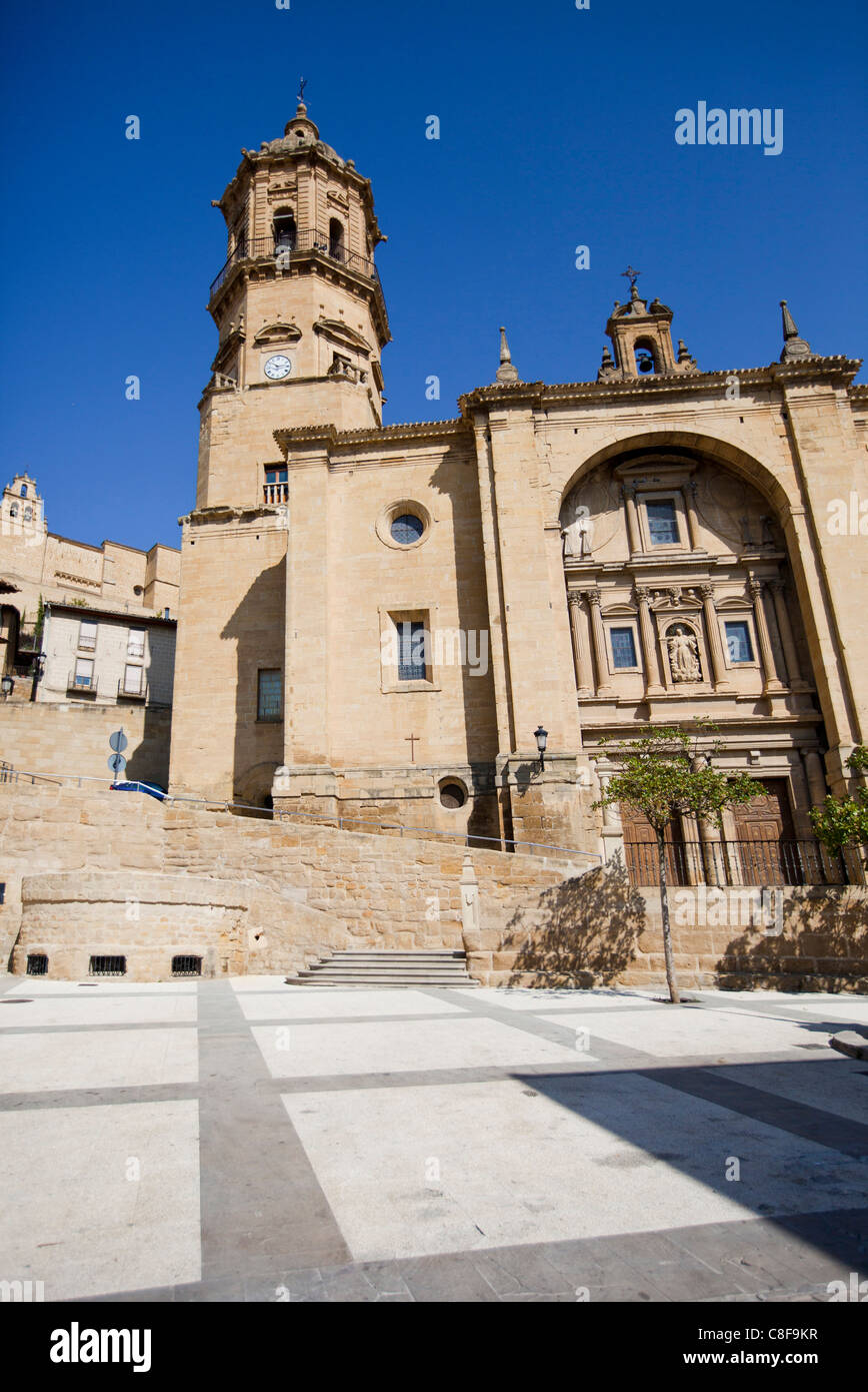 Kirche Iglesia de Nuestra Señora De La Asunción, Labastida, Alava, Baskisches Land, Spanien. 110699 Spain Stockfoto