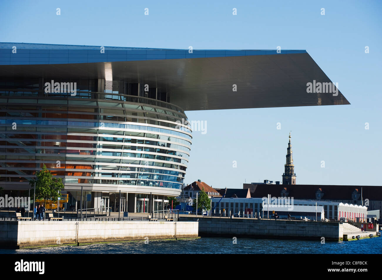 Oper Haus, entworfen von Henning Larsen, Kopenhagen, Dänemark, Skandinavien Stockfoto
