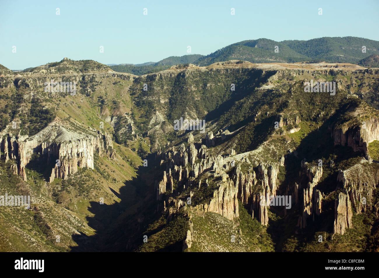 Barranca del Cobre (Copper Canyon, Staat Chihuahua, Mexiko Stockfoto
