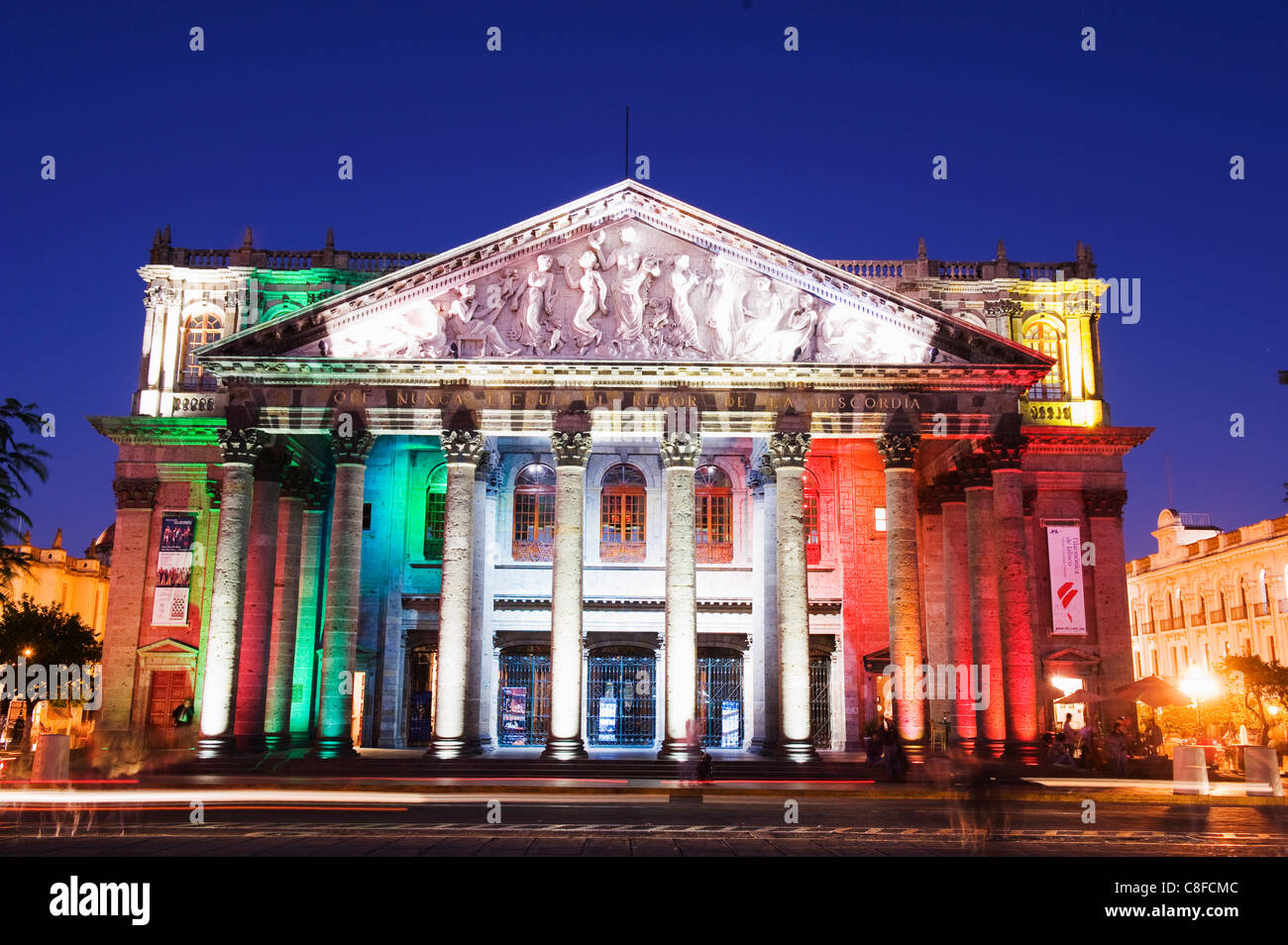 Teatro Degollado, Guadalajara, Mexiko Stockfoto