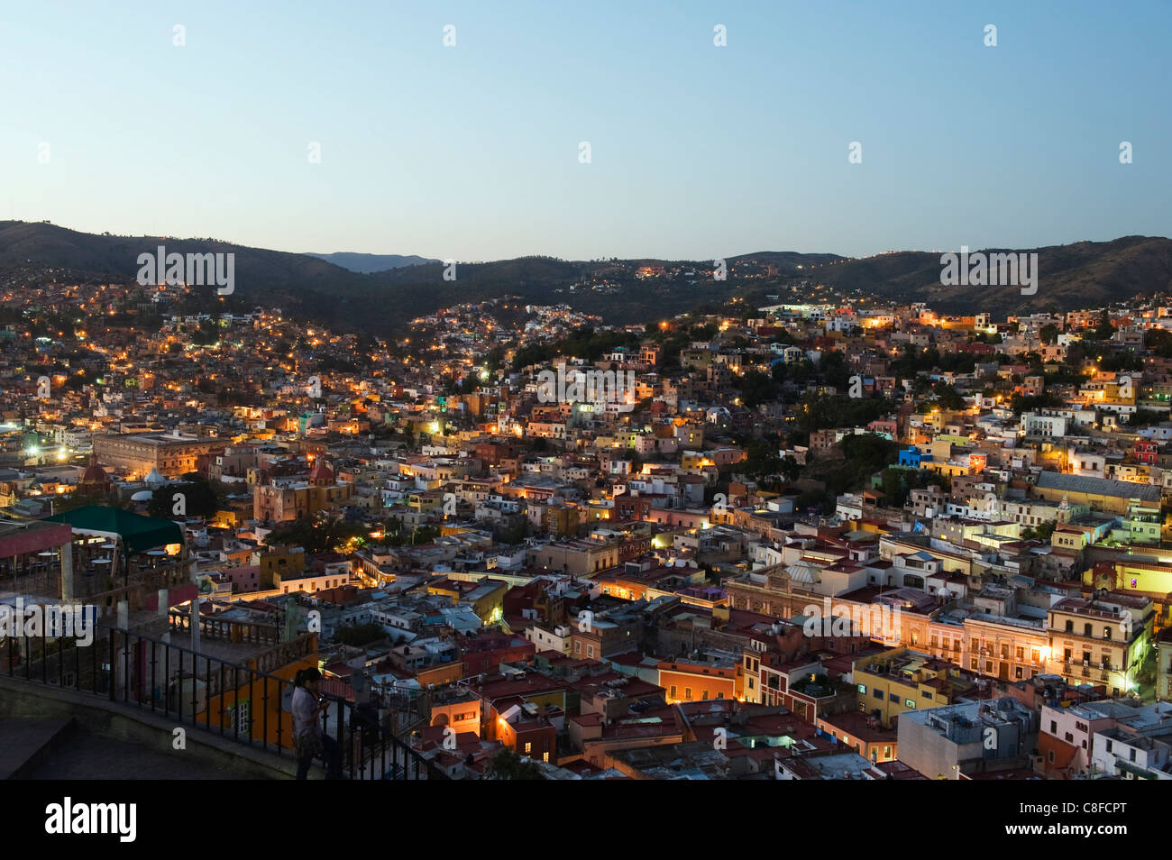 Guanajuato, UNESCO-Weltkulturerbe, Guanajuato Zustand, Mexiko Stockfoto