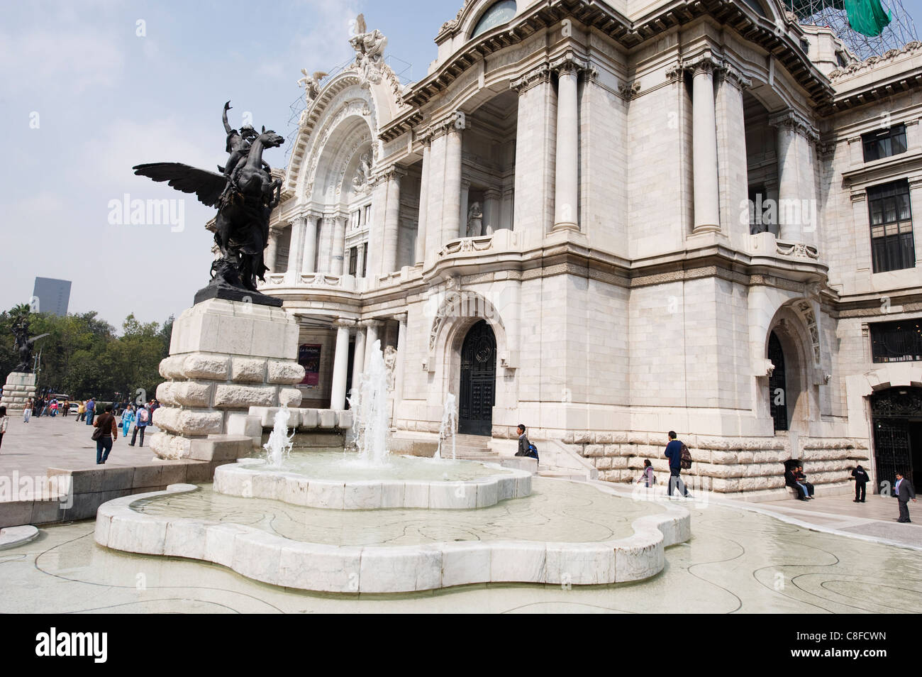 Palacio de Bellas Artes, Federal District, Mexico City, Mexiko Stockfoto