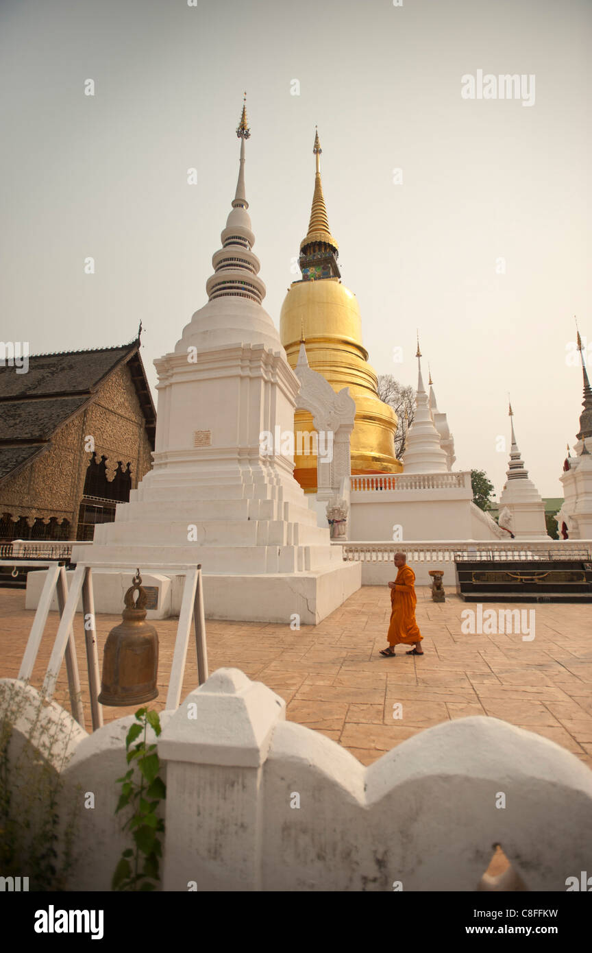 Wat Suan Dok, Chiang Mai, Provinz Chiang Mai, Thailand, Südostasien Stockfoto