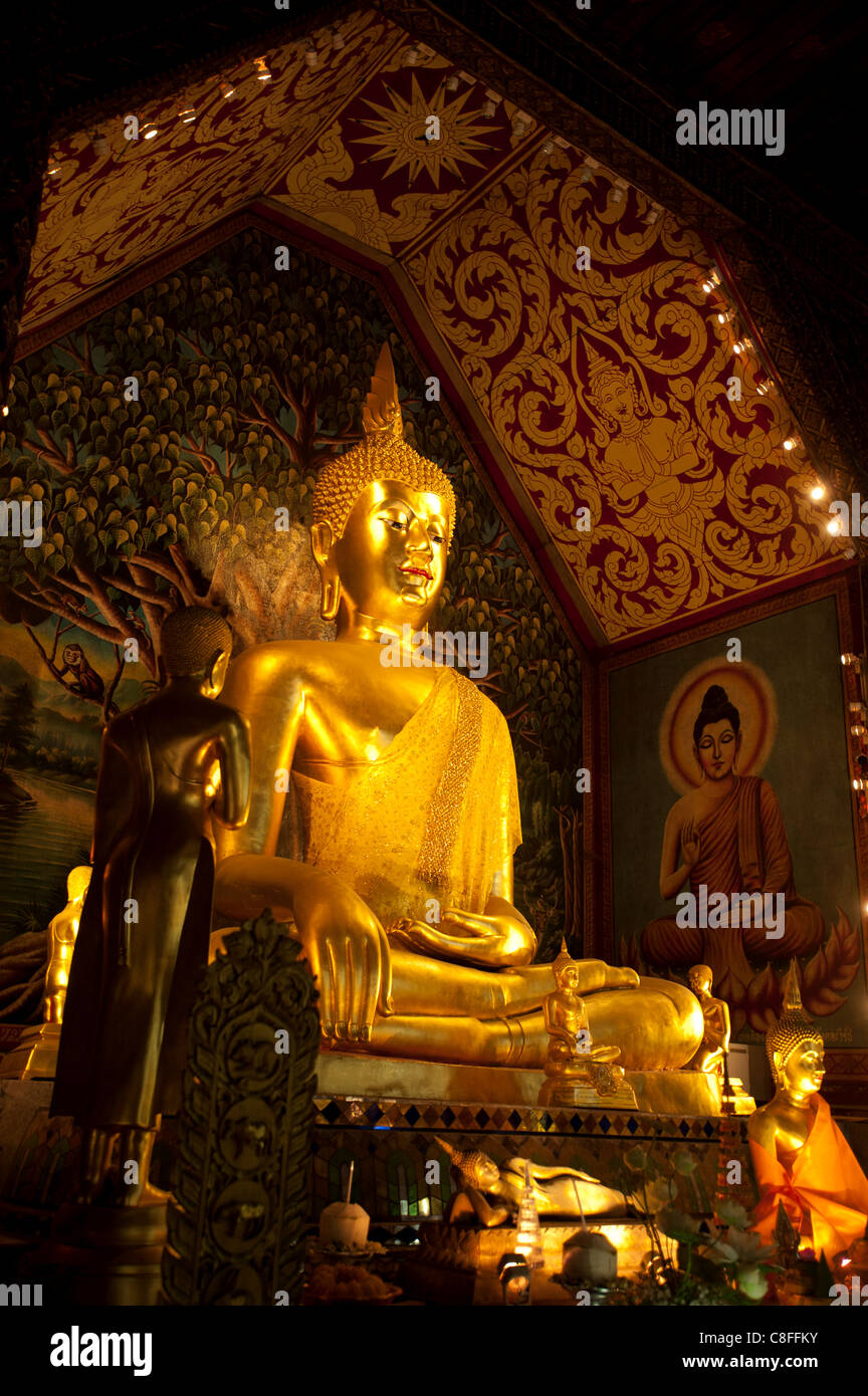 Wat Suan Dok, Chiang Mai, Provinz Chiang Mai, Thailand, Südostasien Stockfoto