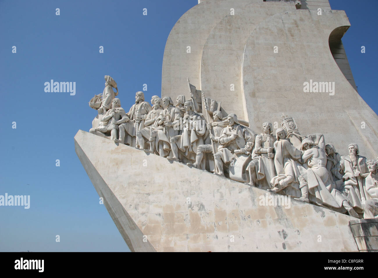 Portugal, Europa, Lissabon, Seemanns-Denkmal, Wahrzeichen, Figuren