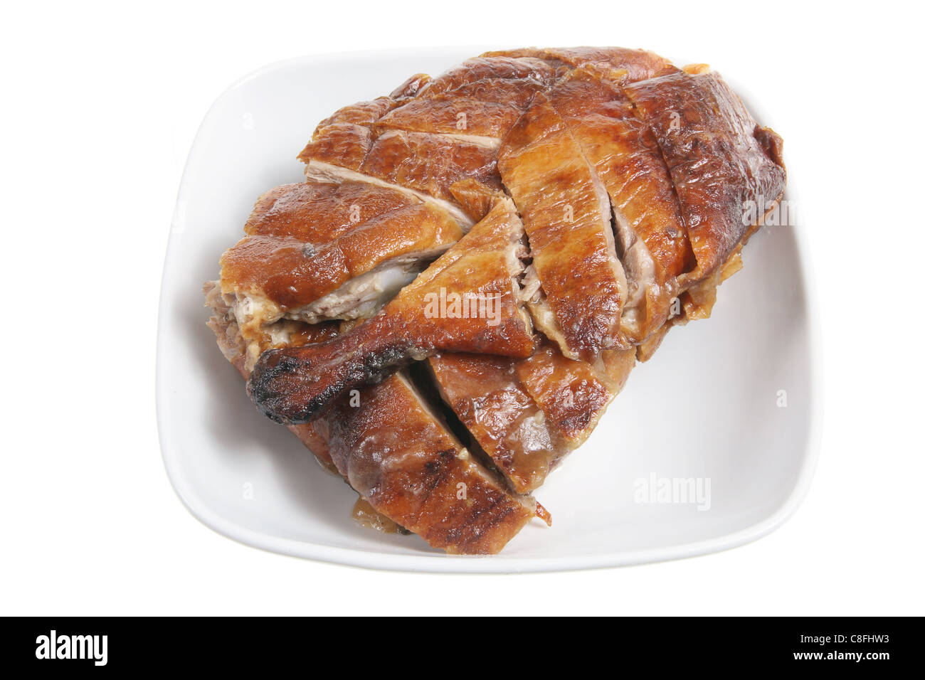 Chinesisch gebratene Ente Stockfoto