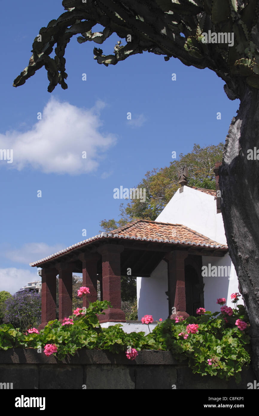 Capela de Santa Catarina Funchal Madeira Stockfoto
