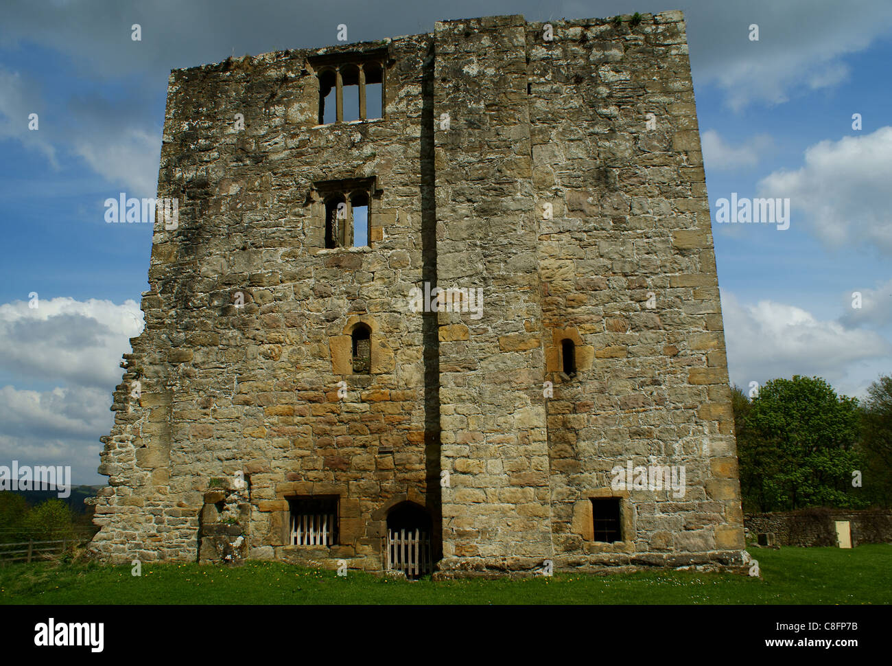 Barden-Turm in den Yorkshire Dales Stockfoto