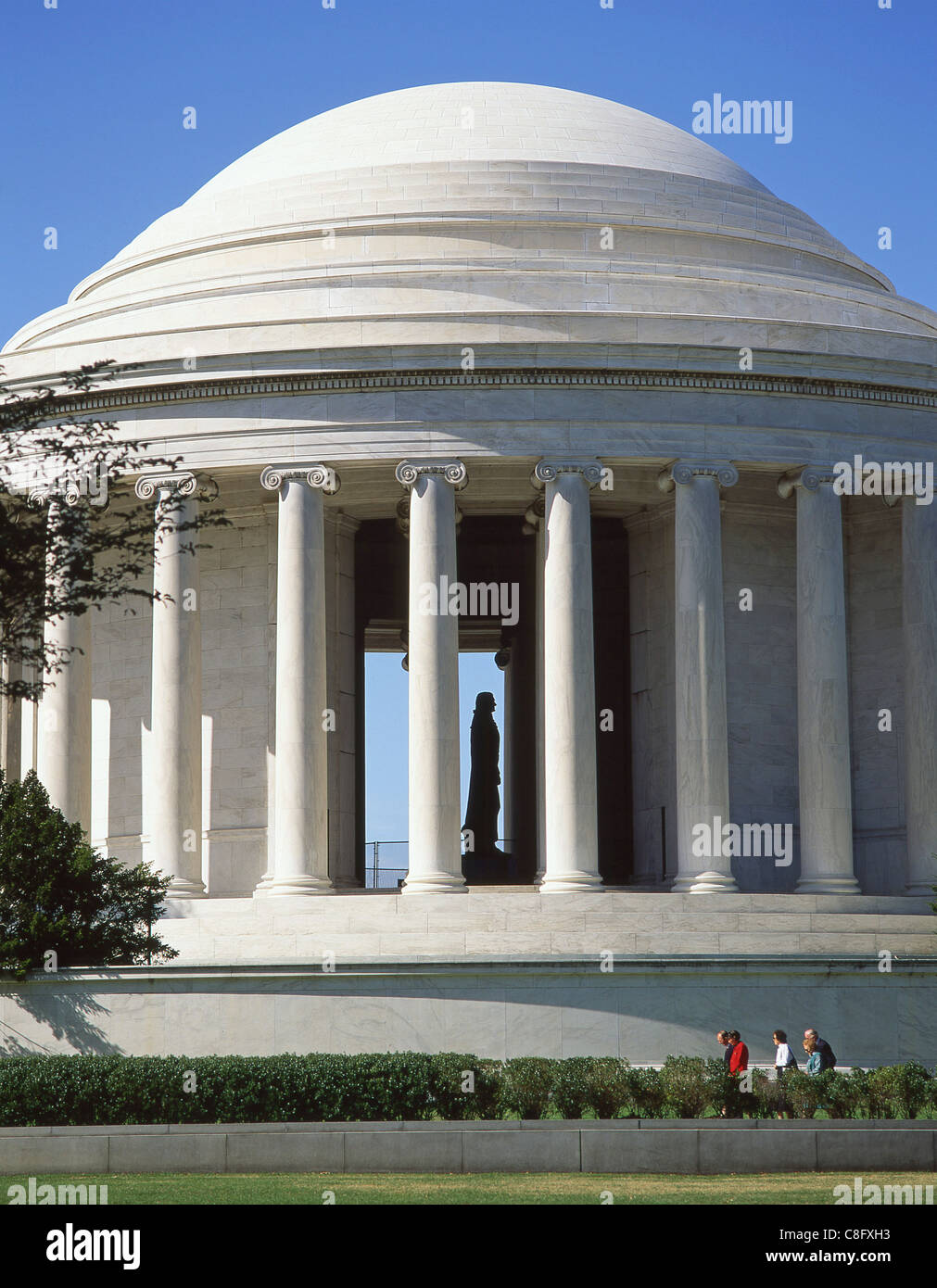 Thomas Jefferson Memorial, West Potomac Park, Washington DC, Vereinigte Staaten von Amerika Stockfoto