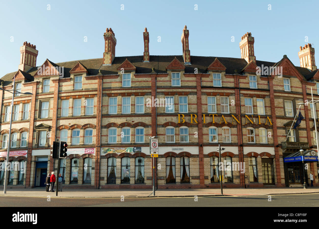 Das Britannia Hotel im Stadtzentrum von Wolverhampton Stockfoto