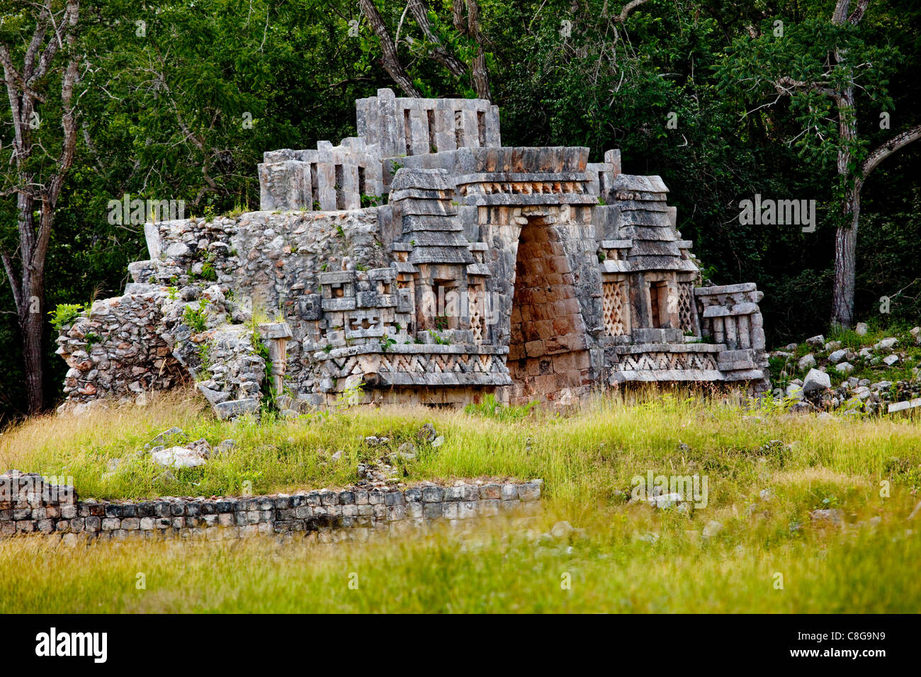 Gateway Arch, Labná, Maya-Ruinen, Yucatan, Mexiko Stockfoto