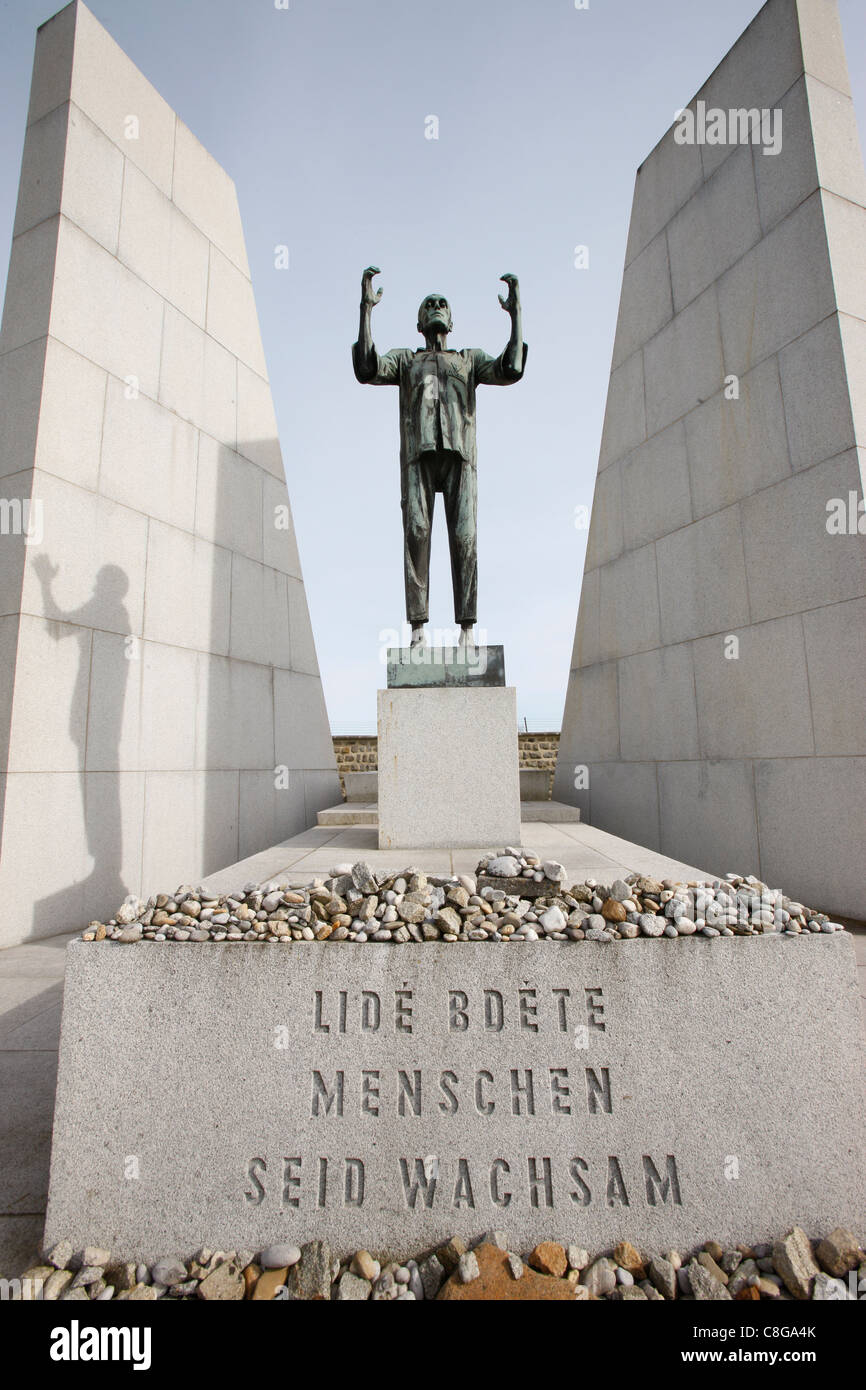 Holocaust-Gedenkstätte in Mauthausen, Niederösterreich, Österreich Stockfoto