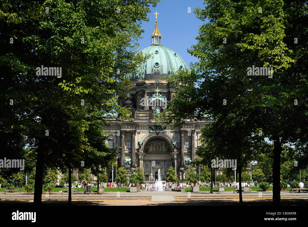 Berliner Dom mit Lustgarten Lustgarten, Berlin Mitte, Berlin, Deutschland, Europa Stockfoto