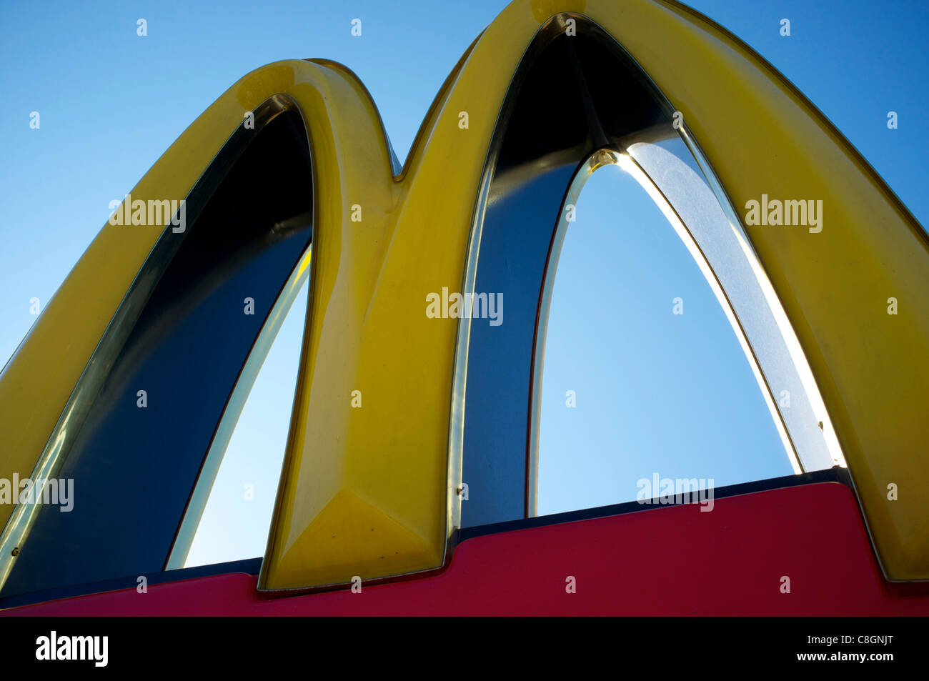 McDonald's-Logo. Stockfoto