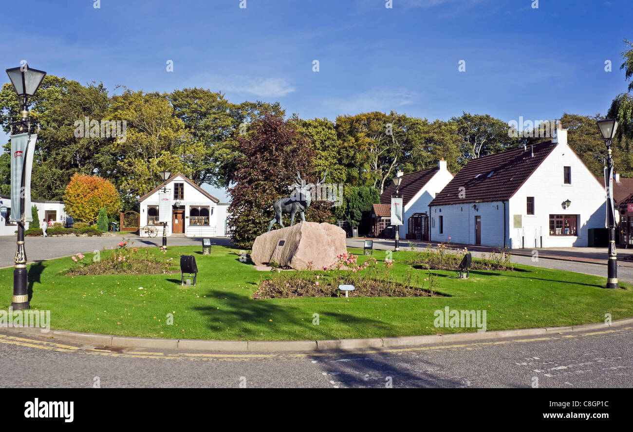 Auch der Speyside Visitor Center in Fochabers Schottland Stockfoto