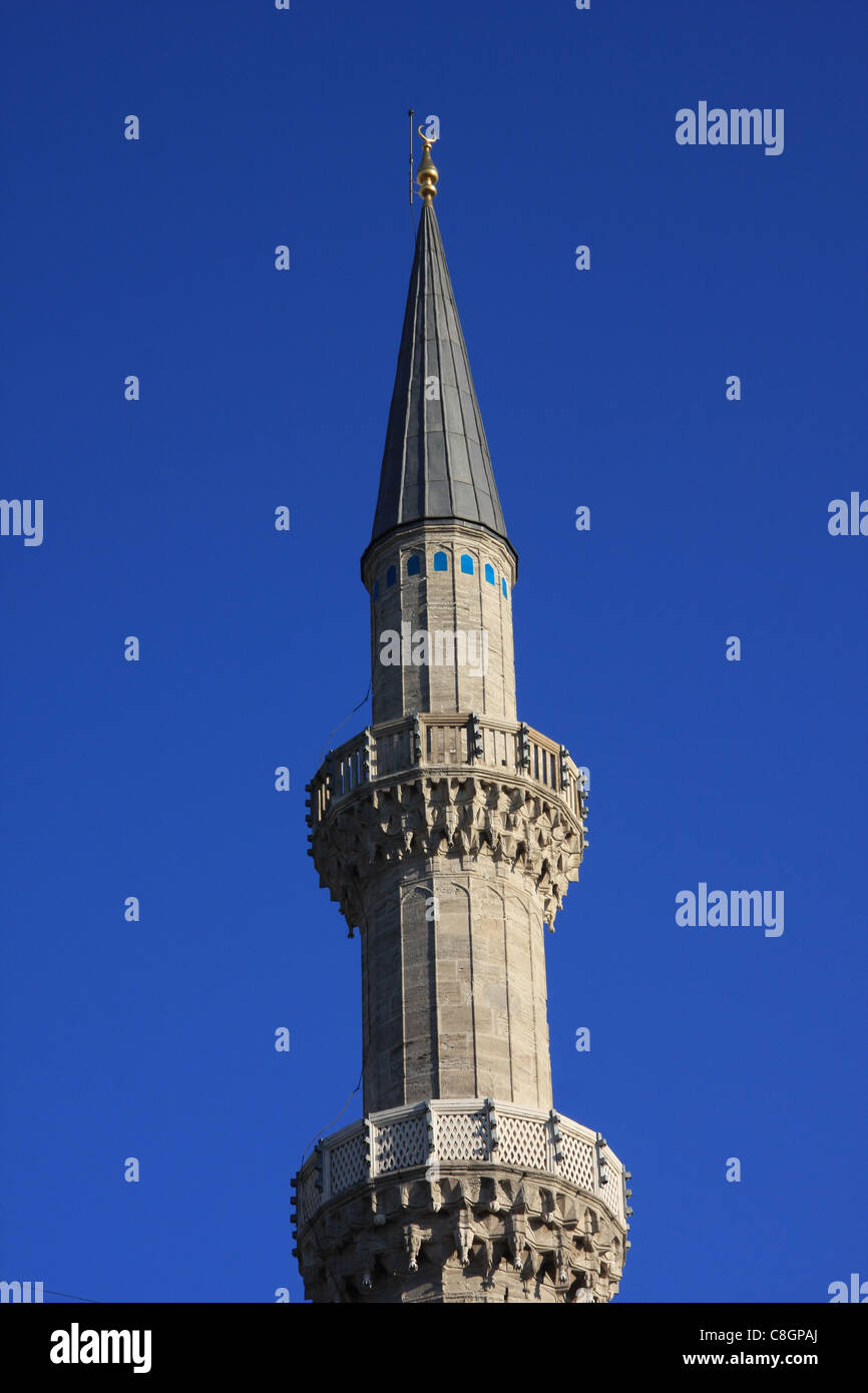 Istanbul, Türkei, Moschee, Sultan Süleyman, Minarett, Reisen, Tourismus, Stockfoto