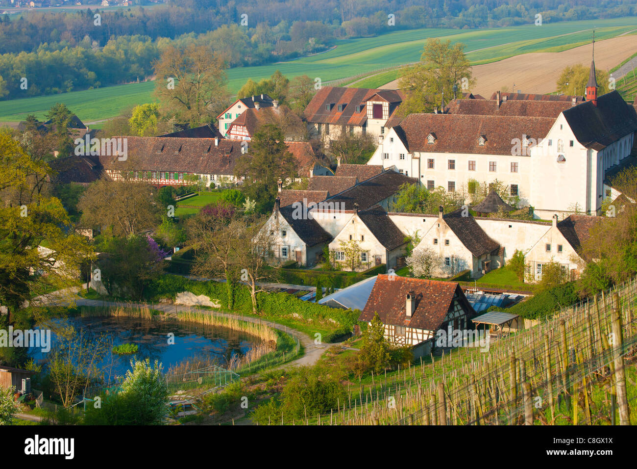 Kartause Ittingen, Schweiz, Europa, Kanton Thurgau, ehemalige Kartause, Kulturzentrum Stockfoto