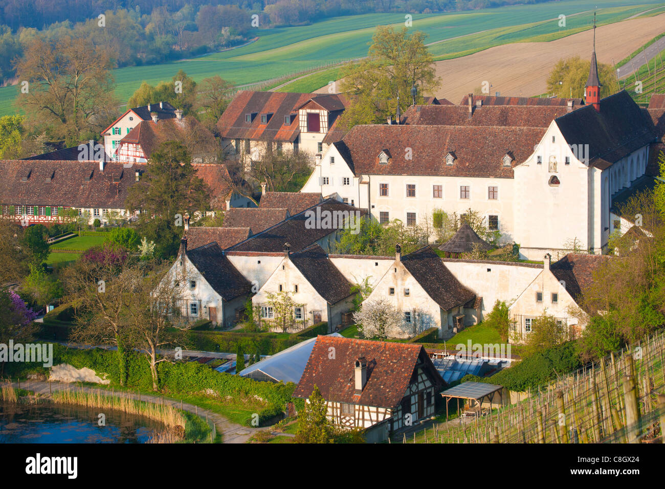 Kartause Ittingen, Schweiz, Europa, Kanton Thurgau, ehemalige Kartause, Kulturzentrum Stockfoto