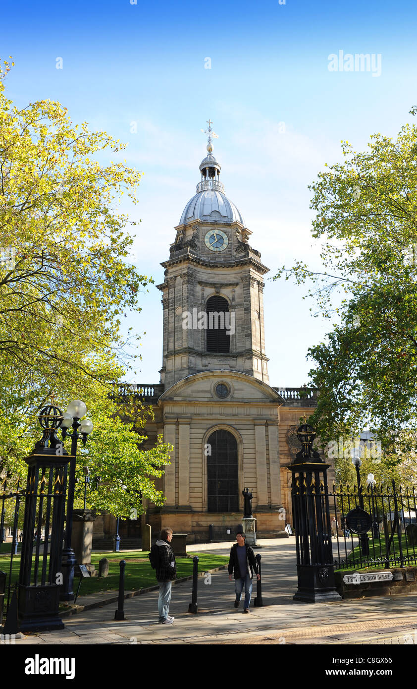 Str. Philips s Kathedrale in Birmingham England Stockfoto