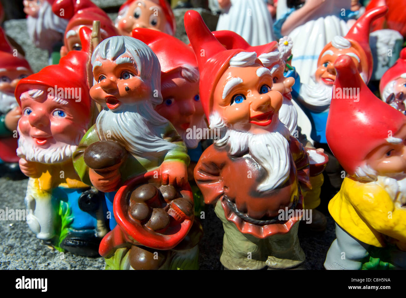 Appenzell, Schweiz, Europa, Gartenzwerg, Ostschweiz, Sommer, Stockfoto
