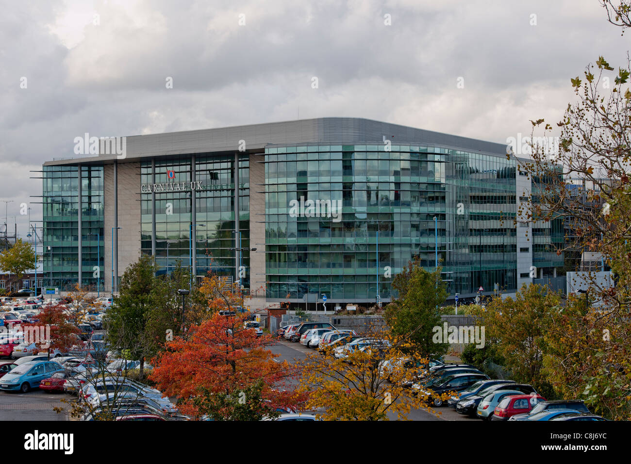 Carnival Cruises HQ Gebäude, West Quay, Southampton, Hampshire, UK. Stockfoto