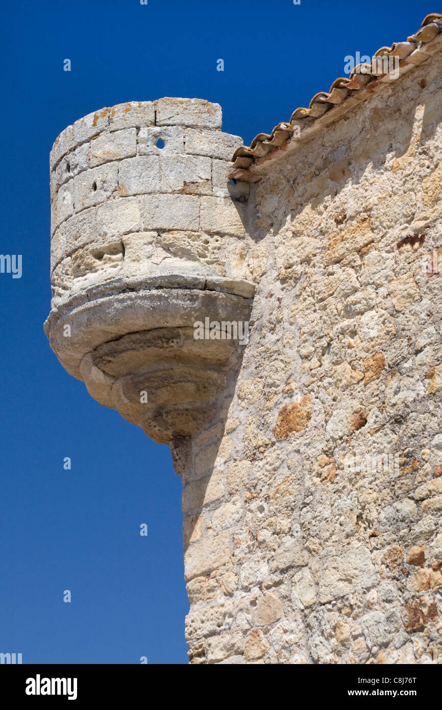 Mittelalterliches Dorf Pals, Katalonien, Spanien Stockfoto