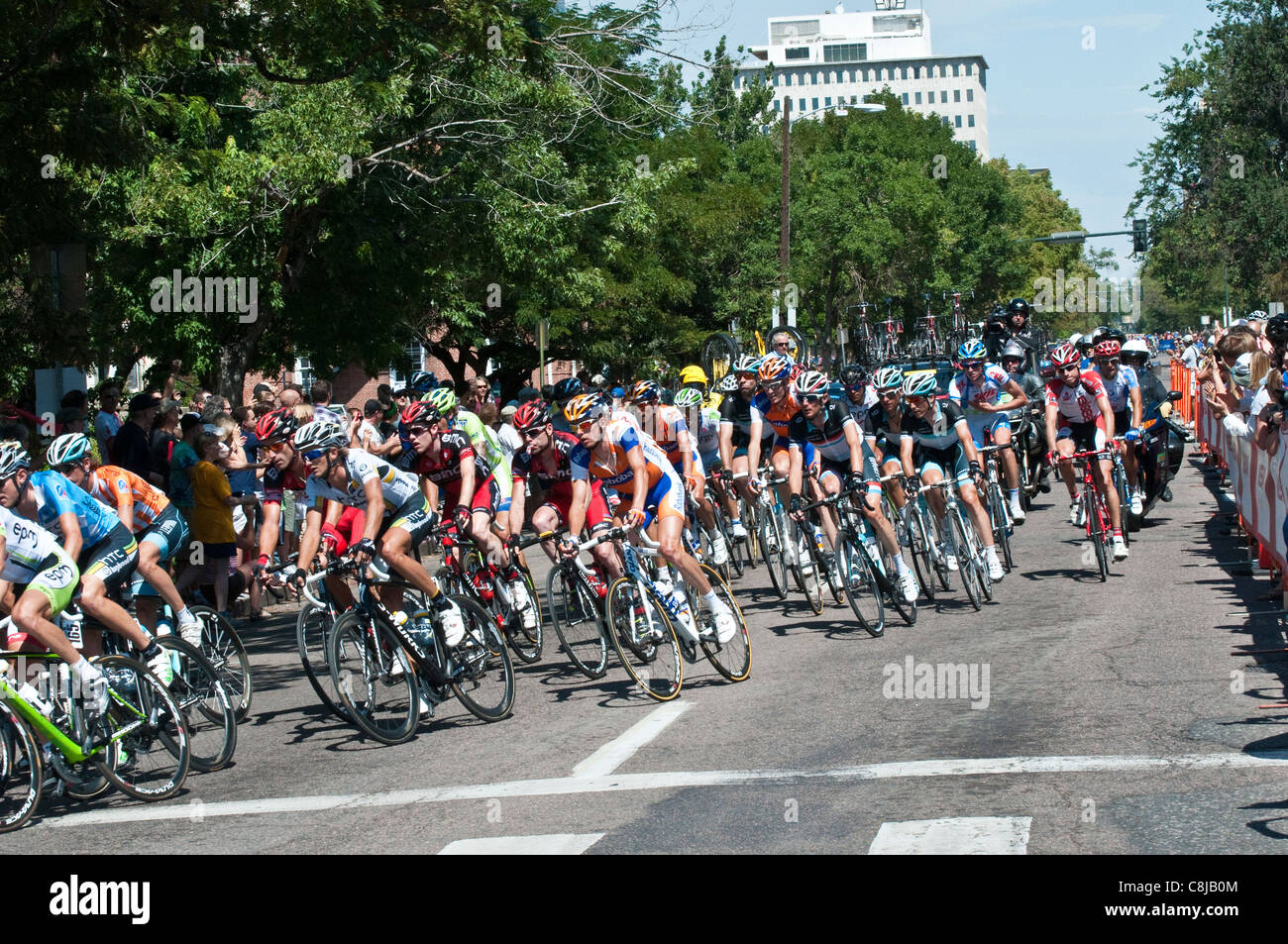 USA Pro Cycling Challenge-Rennen statt in Colorado USA Nordamerika Stockfoto