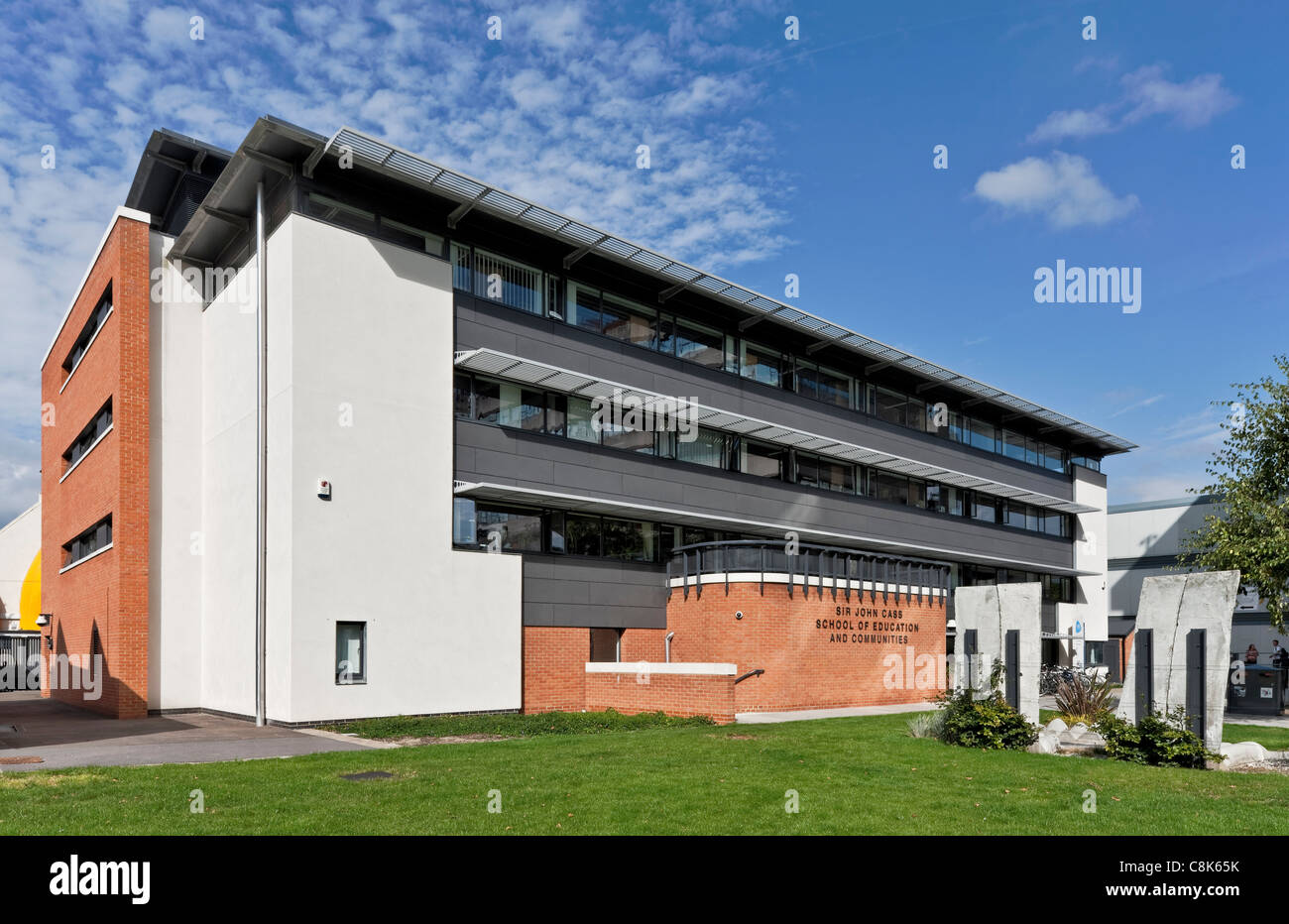 Sir John Cass Gebäude an der University of East London. Stockfoto