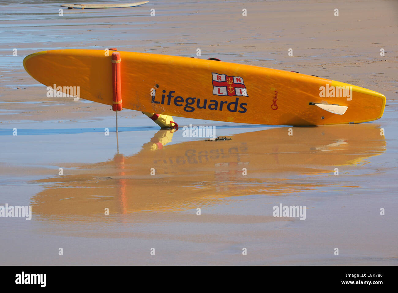 Porthmeor Beach, St. Ives, Cornwall, UK Stockfoto