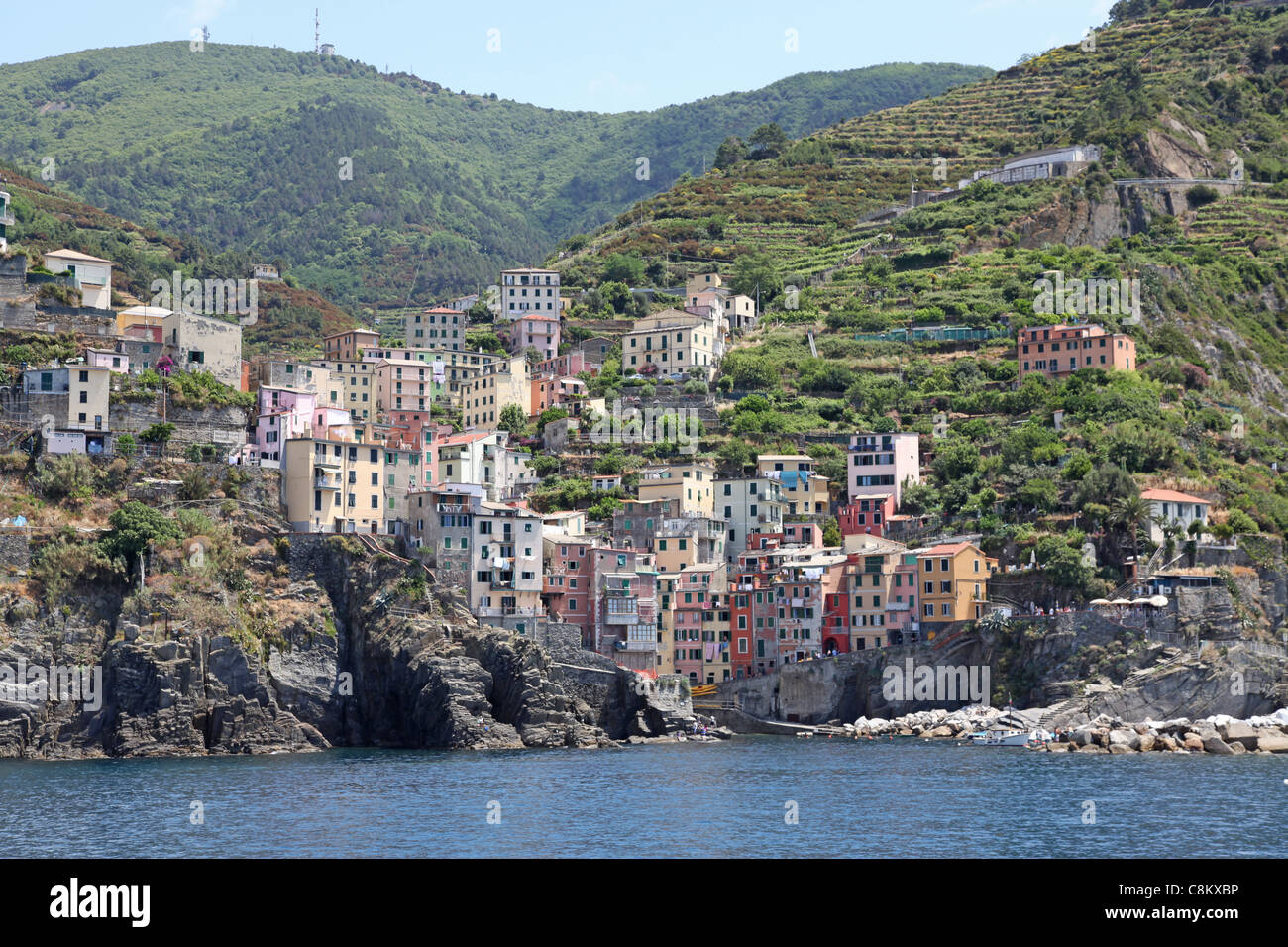 Italien. Cinqueterre - Cinque Terre. Italienische Riviera - Ligurien Stockfoto