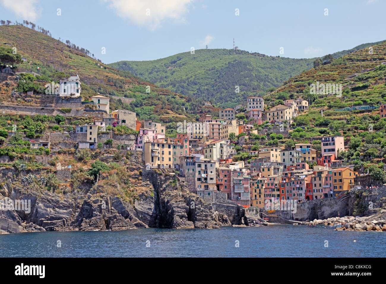 Italien. Cinqueterre - Cinque Terre. Italienische Riviera - Ligurien Stockfoto