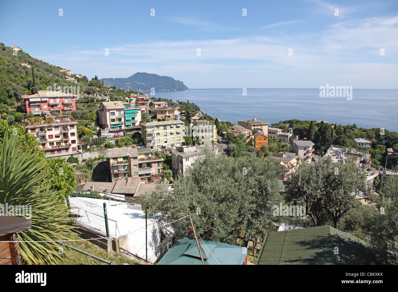 Chinque Terre, Ligurien, Italien, Mediterranea Stockfoto