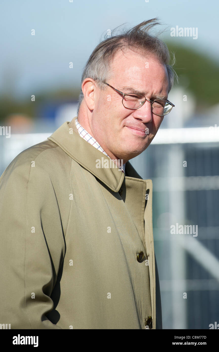 John Baron, MP, Konservativ Parlamentsmitglied für Basildon und Billericay Wahlkreis in Essex. Ex-Hauptmann und Banker. Stockfoto