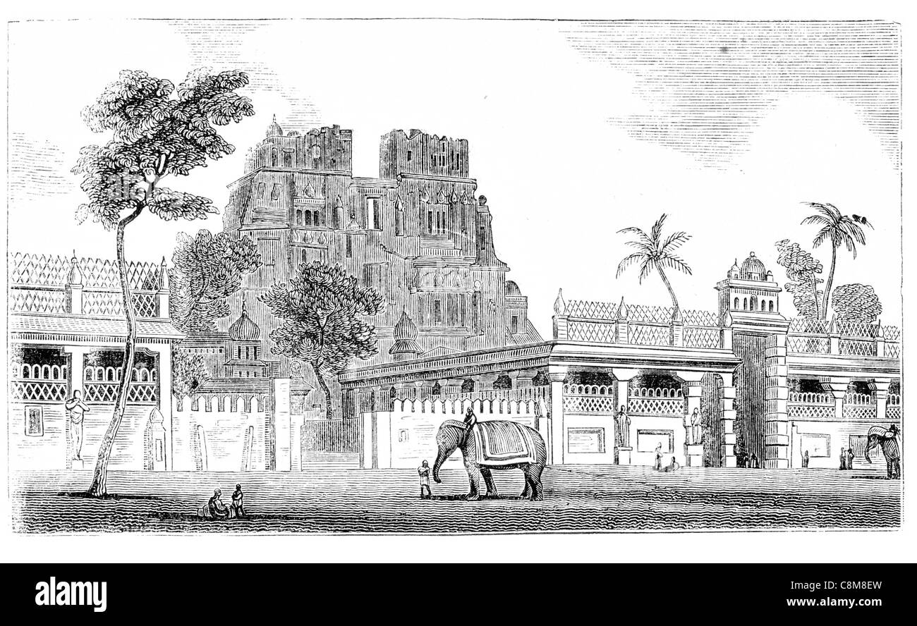 Hindu Ramanathaswamy Tempel hinduistischen Gott Shiva Insel Rameswaram Tamil Nadu Indien Gottheit Elefant Komplex Stockfoto Hindu Ramanathaswamy Tempel hinduistischen Gott Shiva Insel Rameswaram Tamil Nadu Indien Gottheit Elefant Komplex Stockfoto