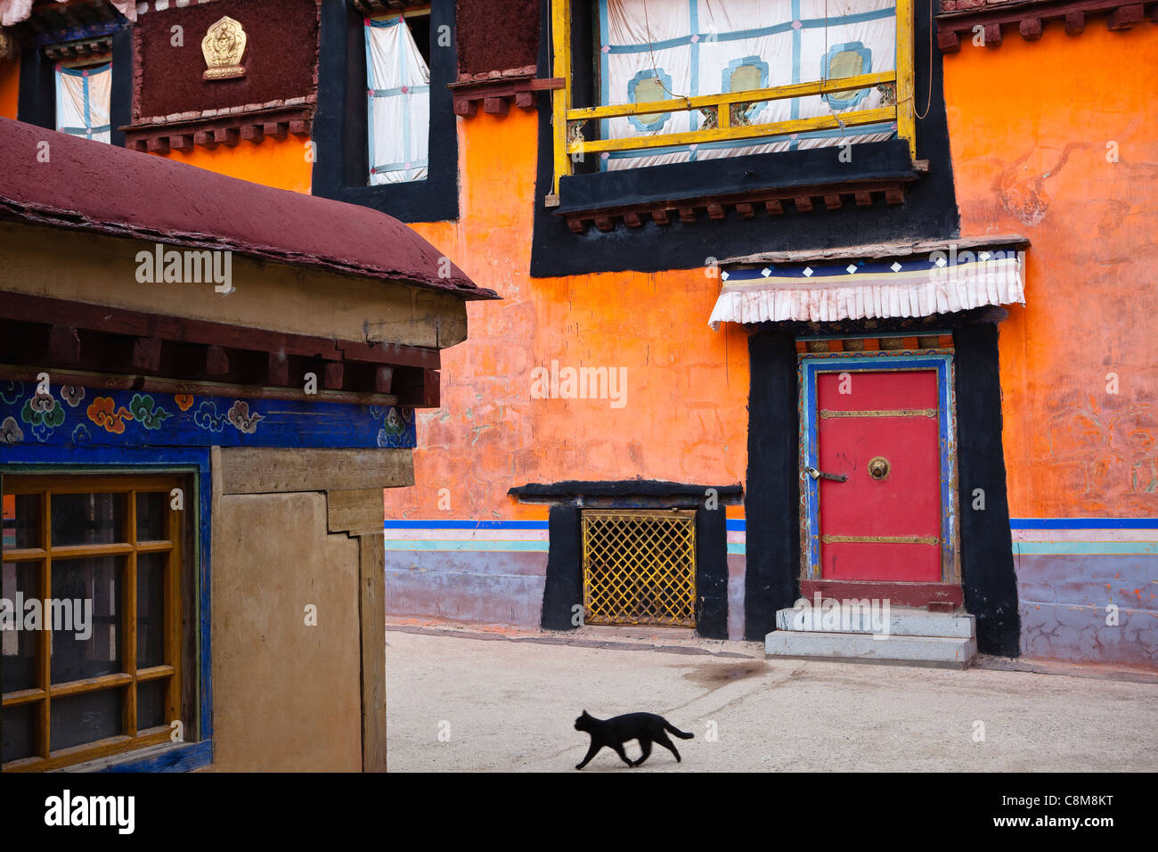 Lhasa, Tibet: Jokhang-Kloster, Lhasa Stockfoto