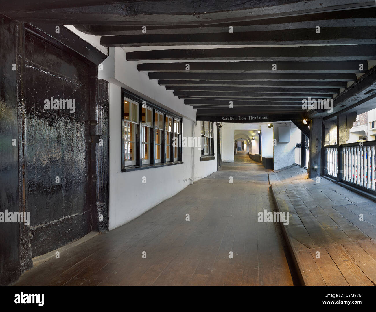 Watergate Street Reihe Chester Stockfoto