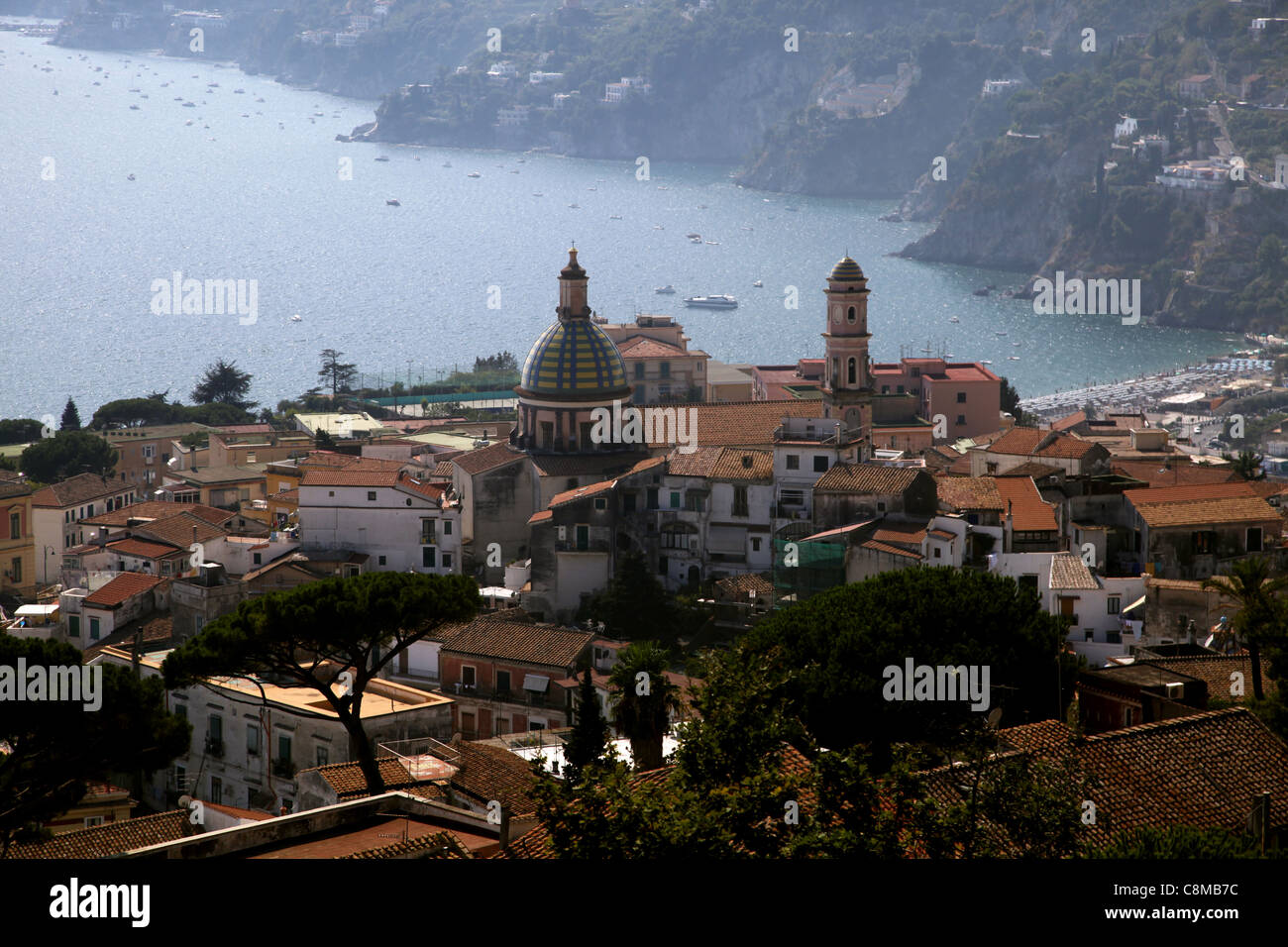 DIE heilige Kirche von GIOVANNI BATTISTA VIETRI SUL MARE Italien 18. September 2011 Stockfoto