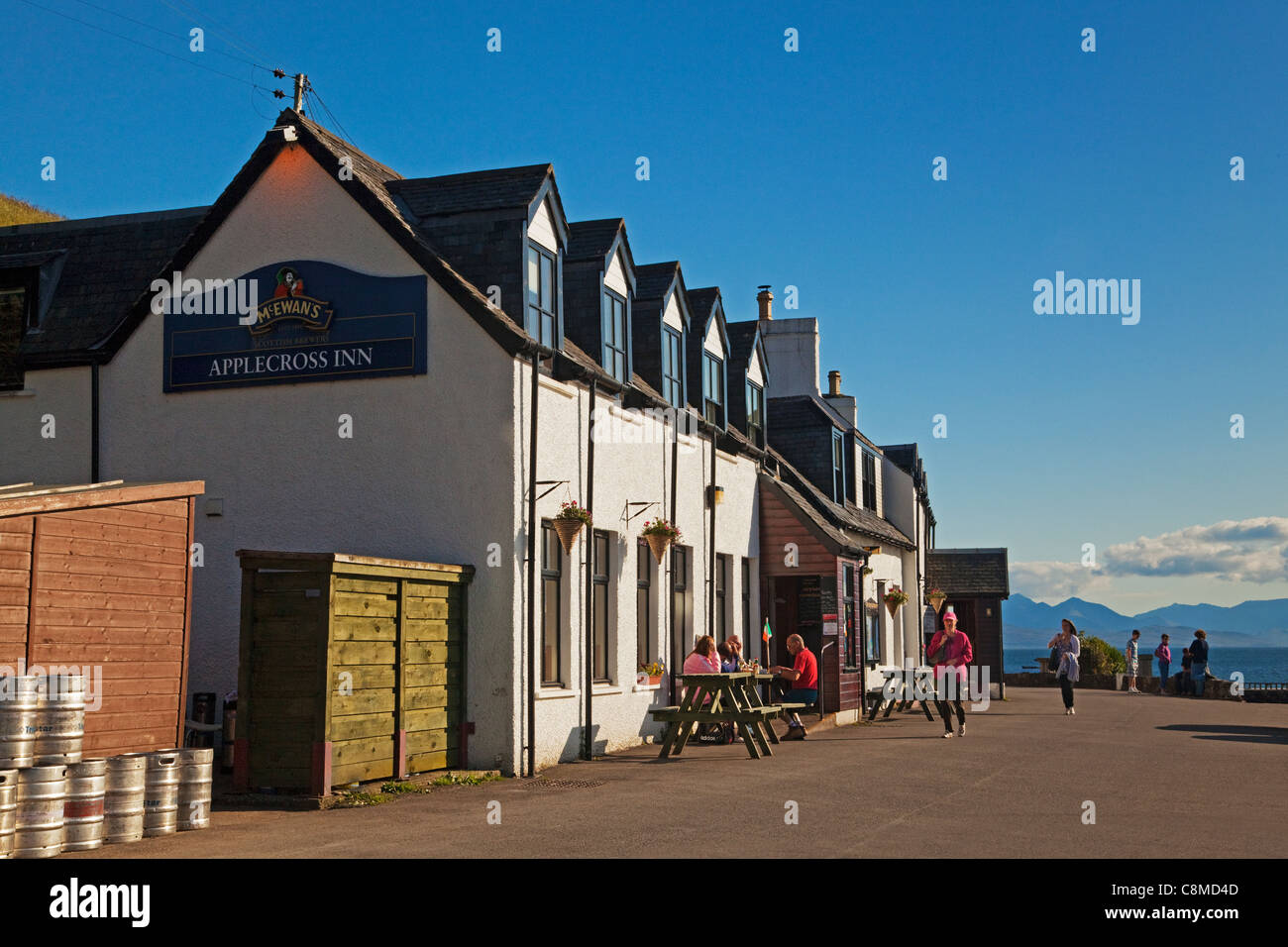 Applecross Inn Stockfoto