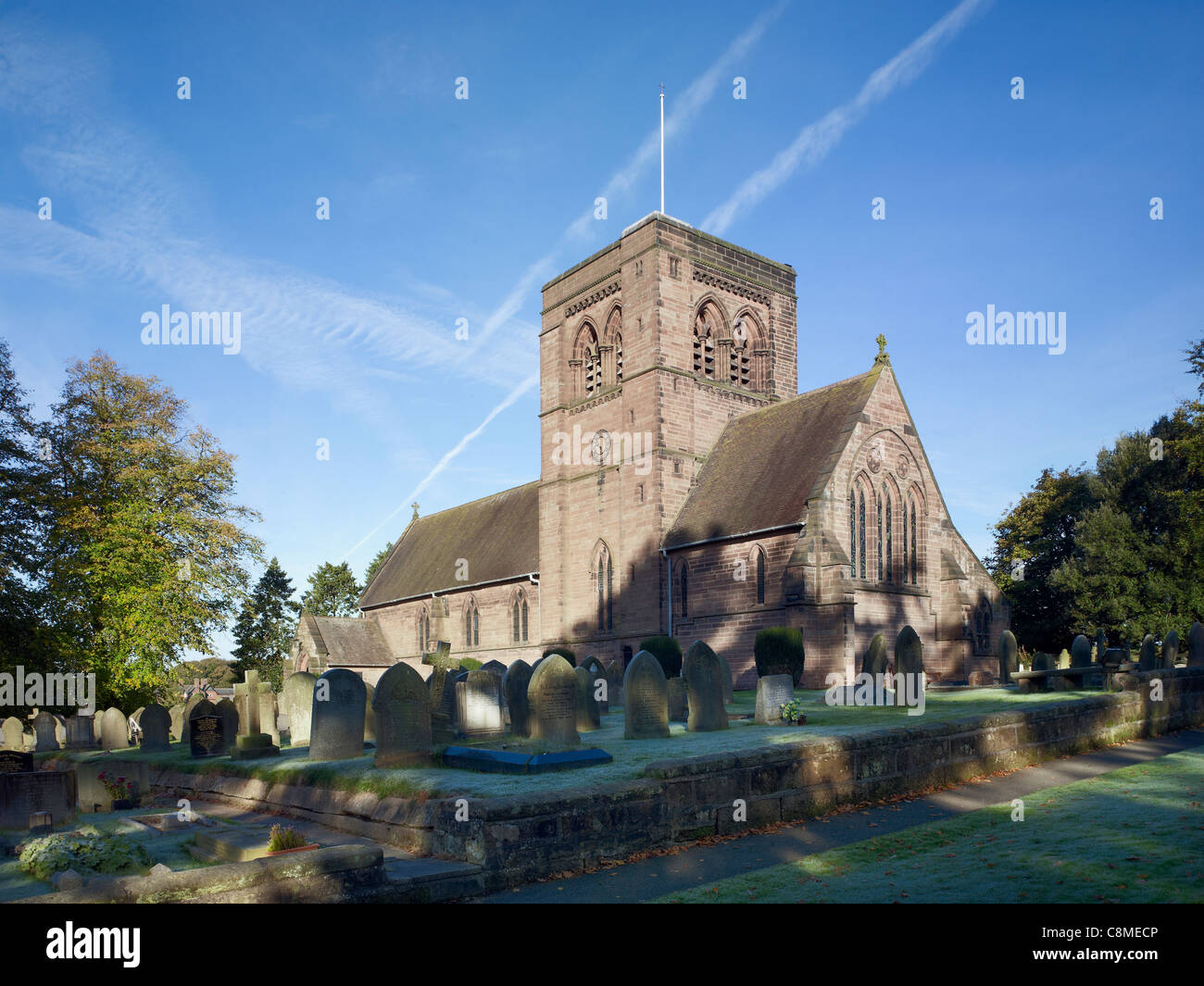 Norley Kirche, Cheshire Stockfoto