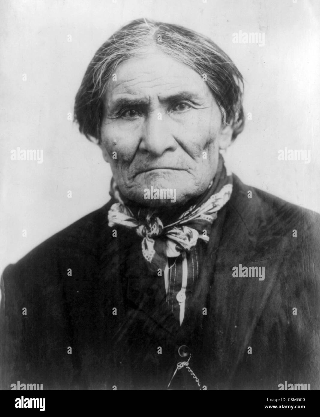 Geronimo, Native "American Indian" Geronimo Stockfoto